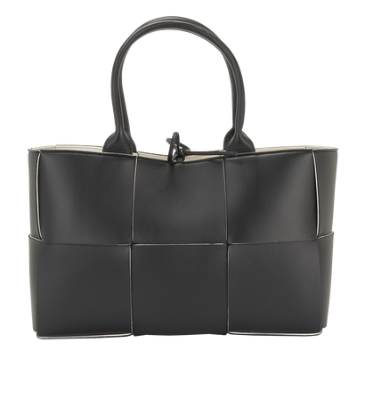 Arco Tote, &pound;750, Handbags, Black, Leather, Front view